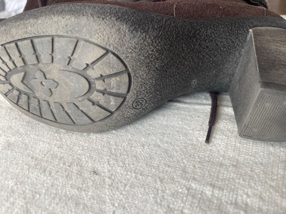 зимни боти от набук