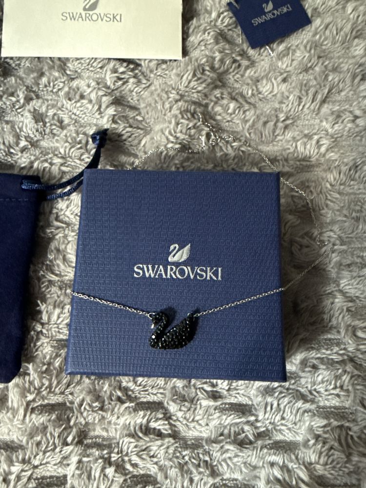 Гердан лебед swarovski