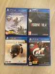 Игры для PS 4 и PS 5 resident evil 4 , Dark pictures , horizon