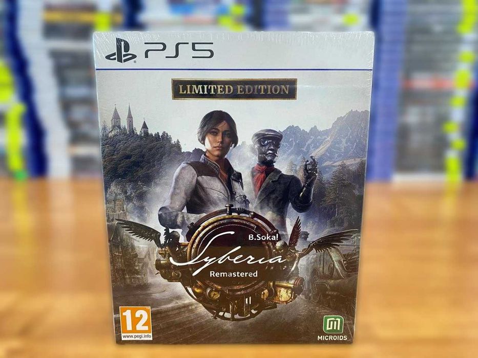 Новая Syberia Remastered Limited Edition PS5/ Сибирь Переиздание Пс5