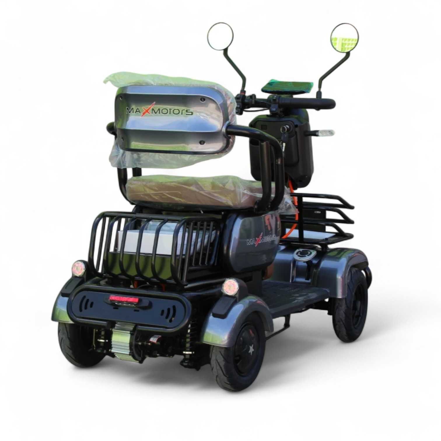 Електрическа триместна четириколка MaxMotors Х4 1500W - GRAY