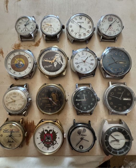 Ceas rusesc vechi poljot pobeda raketa