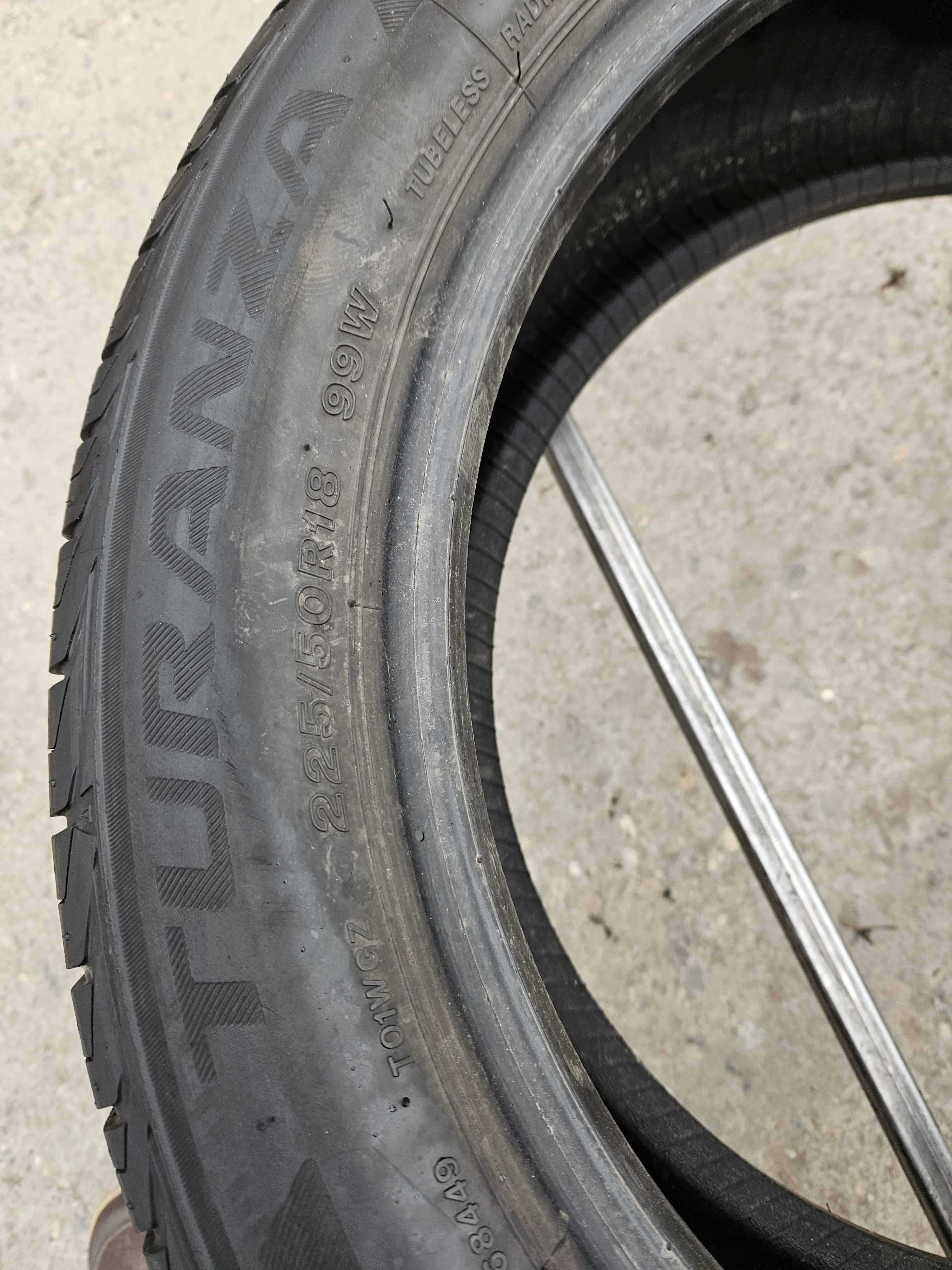 SET 2 Anvelope Vara 225/50 R18 BRIDGESTONE Turanza T001 99W