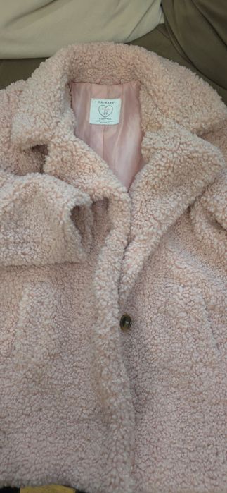 Детско палто розово 140см.