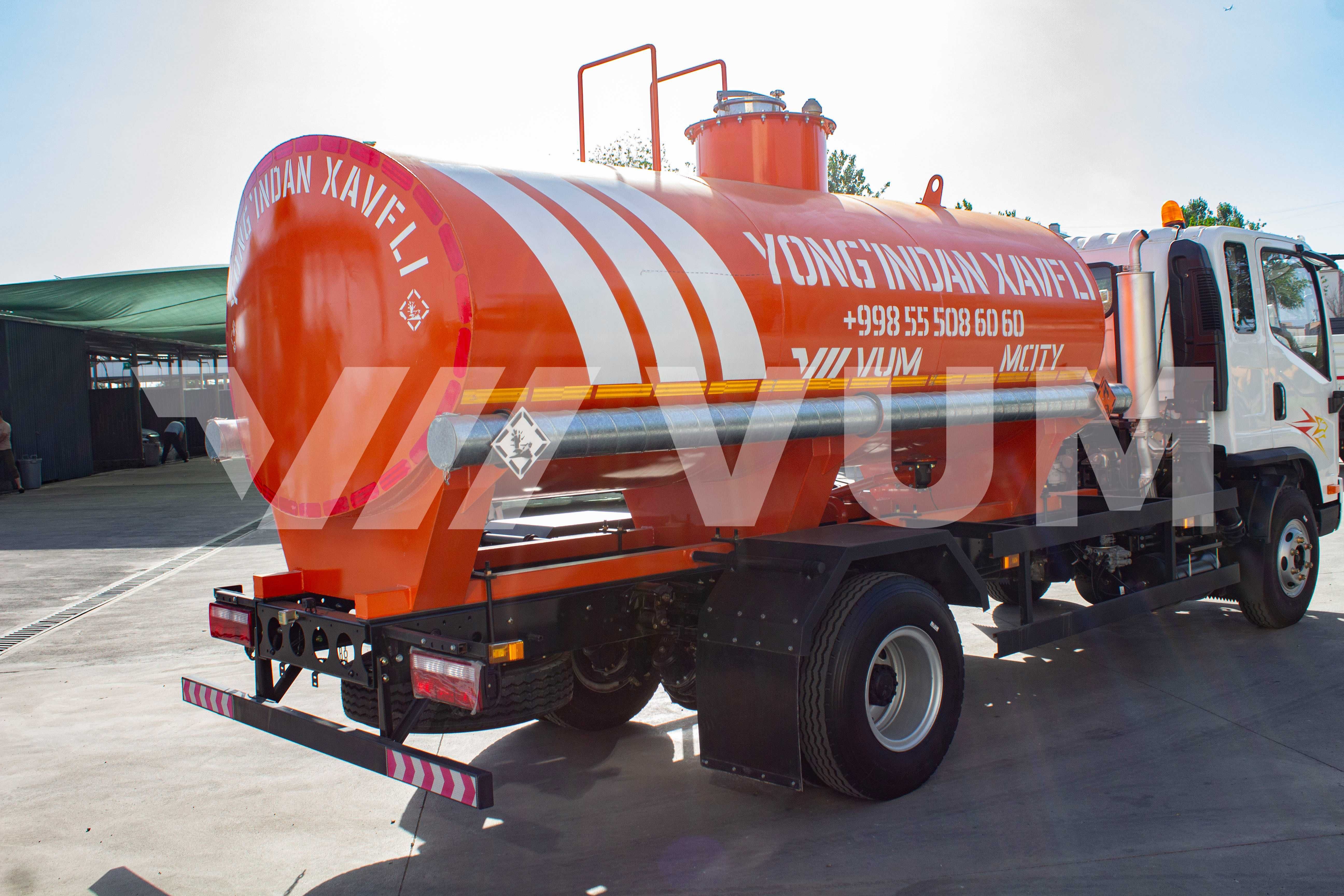 Автотопливозаправщик FAW Tiger V (7 м³),VUM5110