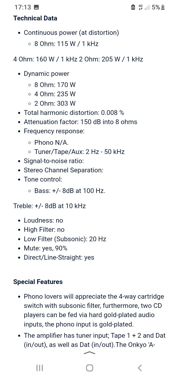 onkyo integra A8670