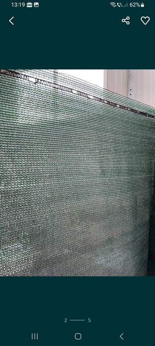 Plasa umbrire/tiv intarit+ochiuri de prindere diferite dimensiuni!!!