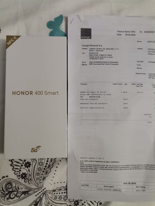 Honor 400 smart sigilat