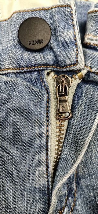 Джинсы на мальчика на 1,5-2,5 лет.От итальянского бренда Fendi