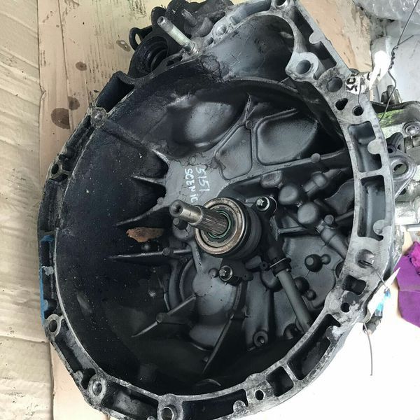 Скорости Рено Сценик 1.9дци 2005г. 6ск-Renault Scenic 1.9dci 6g