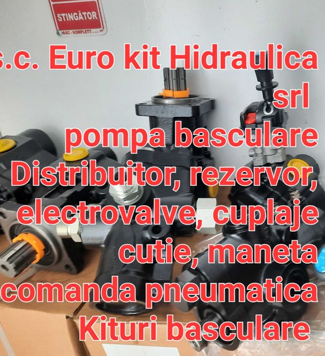 Pompa basculare hidraulica Priza de putere cutie de viteza