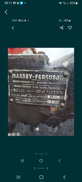 Transmisie Massey Ferguson 130