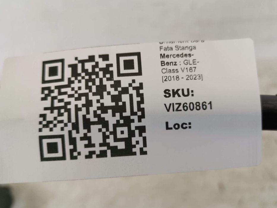 Декоративен Елемент Предна Броня Ляв Мерцедес-Бенц ГЛЕ-Клас / Mercedes