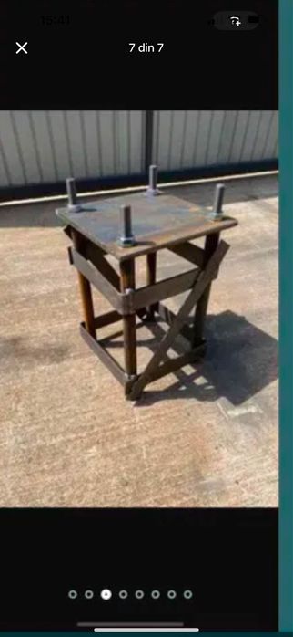 Structură metalică montabila pe șuruburi