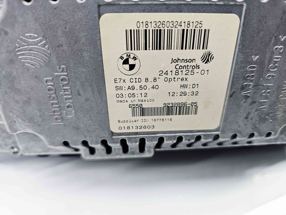 Display bord Bmw X5 (E70) [Fabr 2007-2013] 2418125