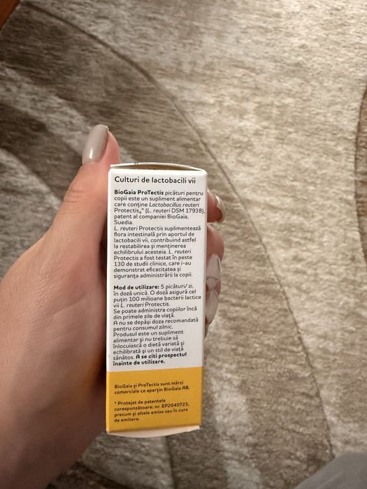 Cutie Protectis Nou - pentru colici