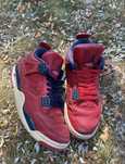 Jordan 4 OG Fiba Fire Gym Red Obsidian Navy
