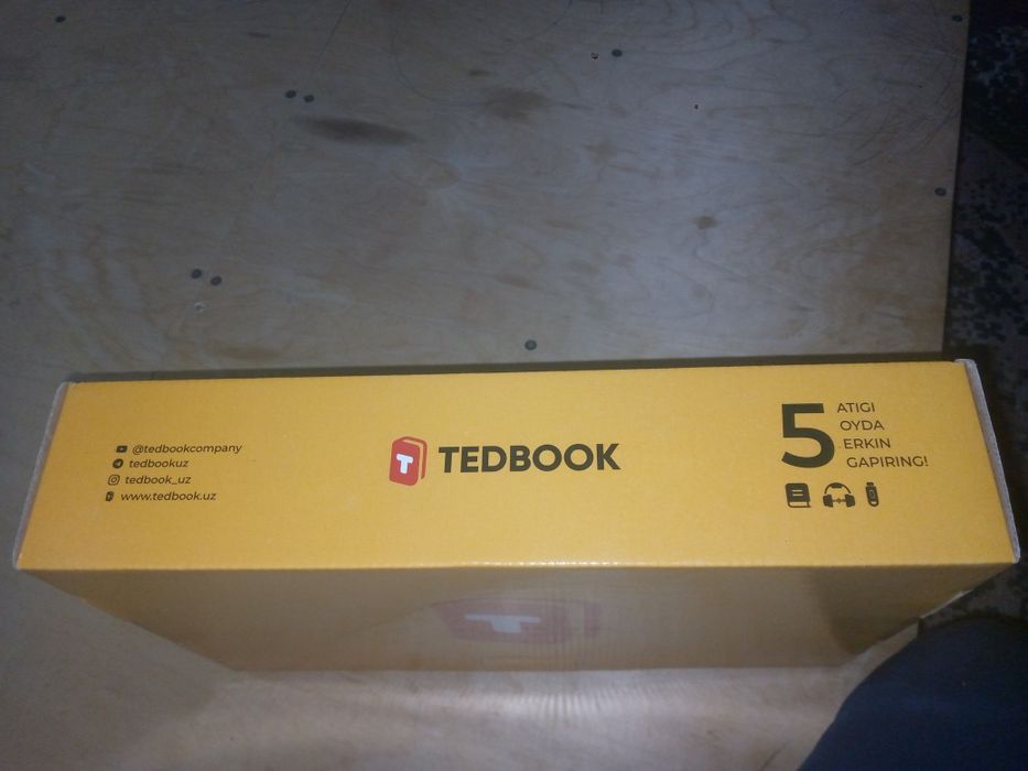 Tedbook ingliz tilini oʻrganish uchun kitob