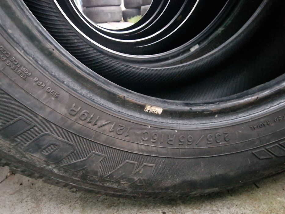 Anvelope 235/65R16C marca Yokohama, M+S, DOT 2022,7 mm