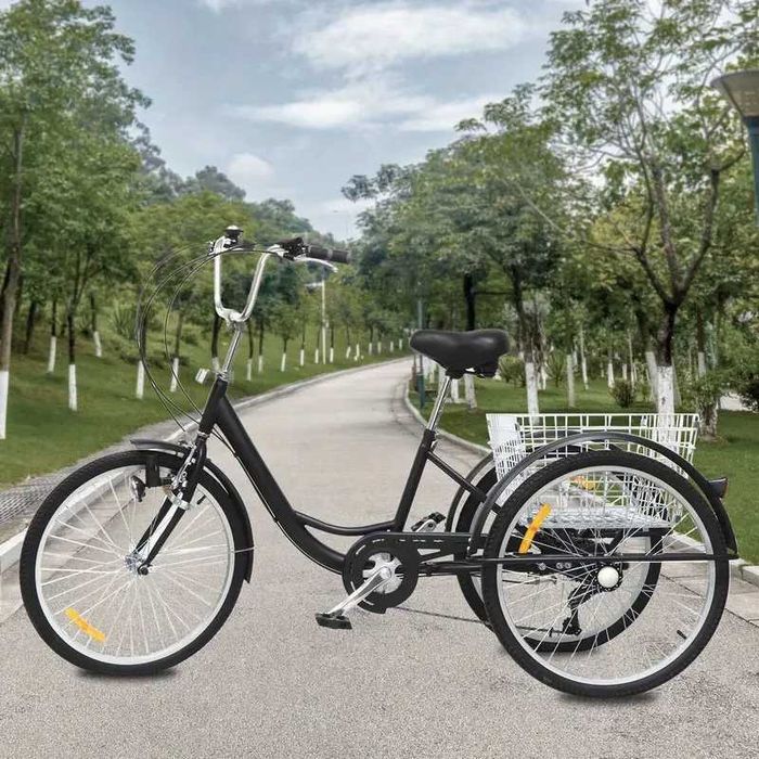 Tricicleta adulti 24 inch 6 viteze -NOUA