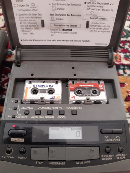 Casetofon Panasonic caset 2 buc