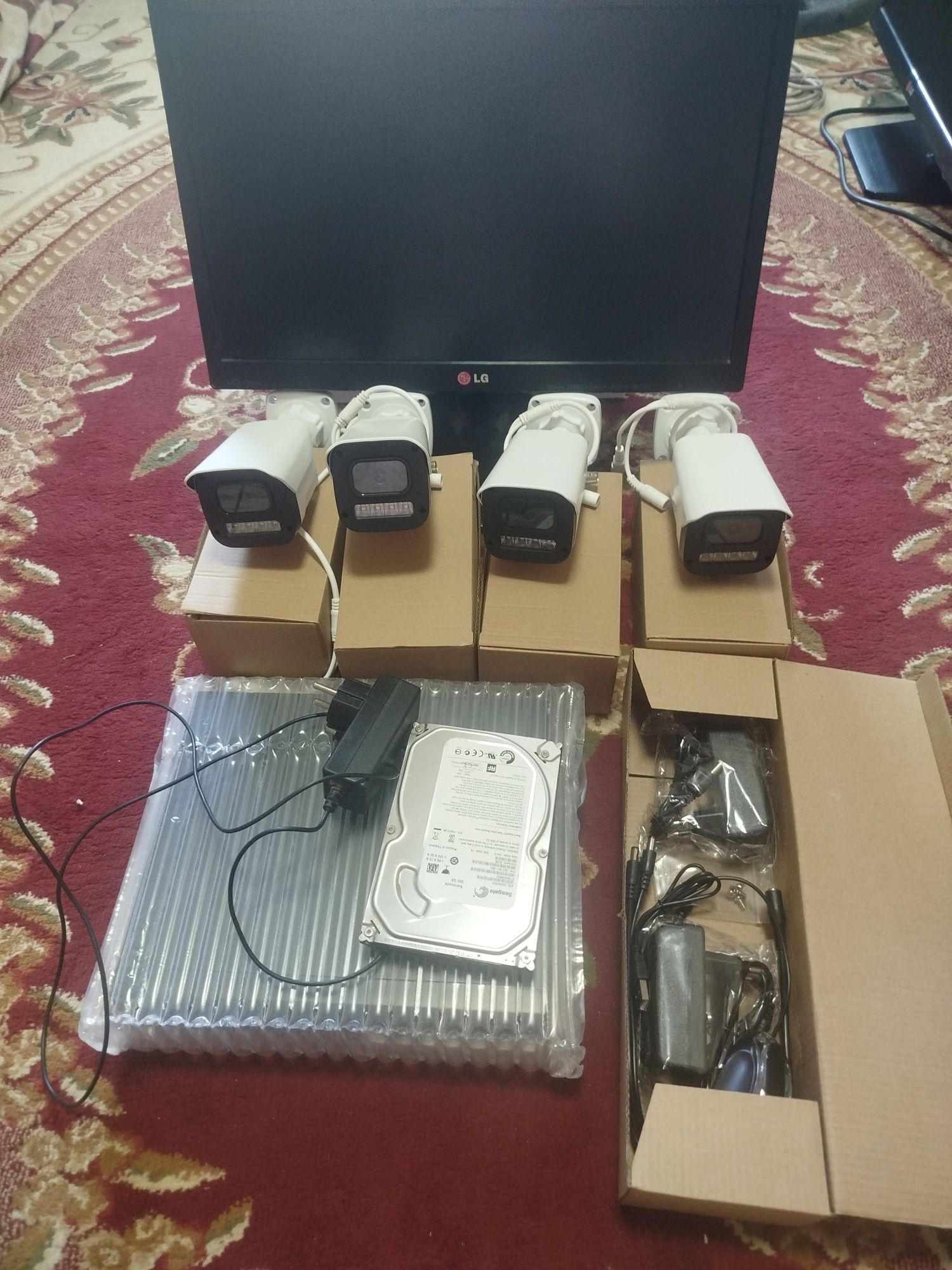 КамераAHD 5MP видеонаблюдение комплект