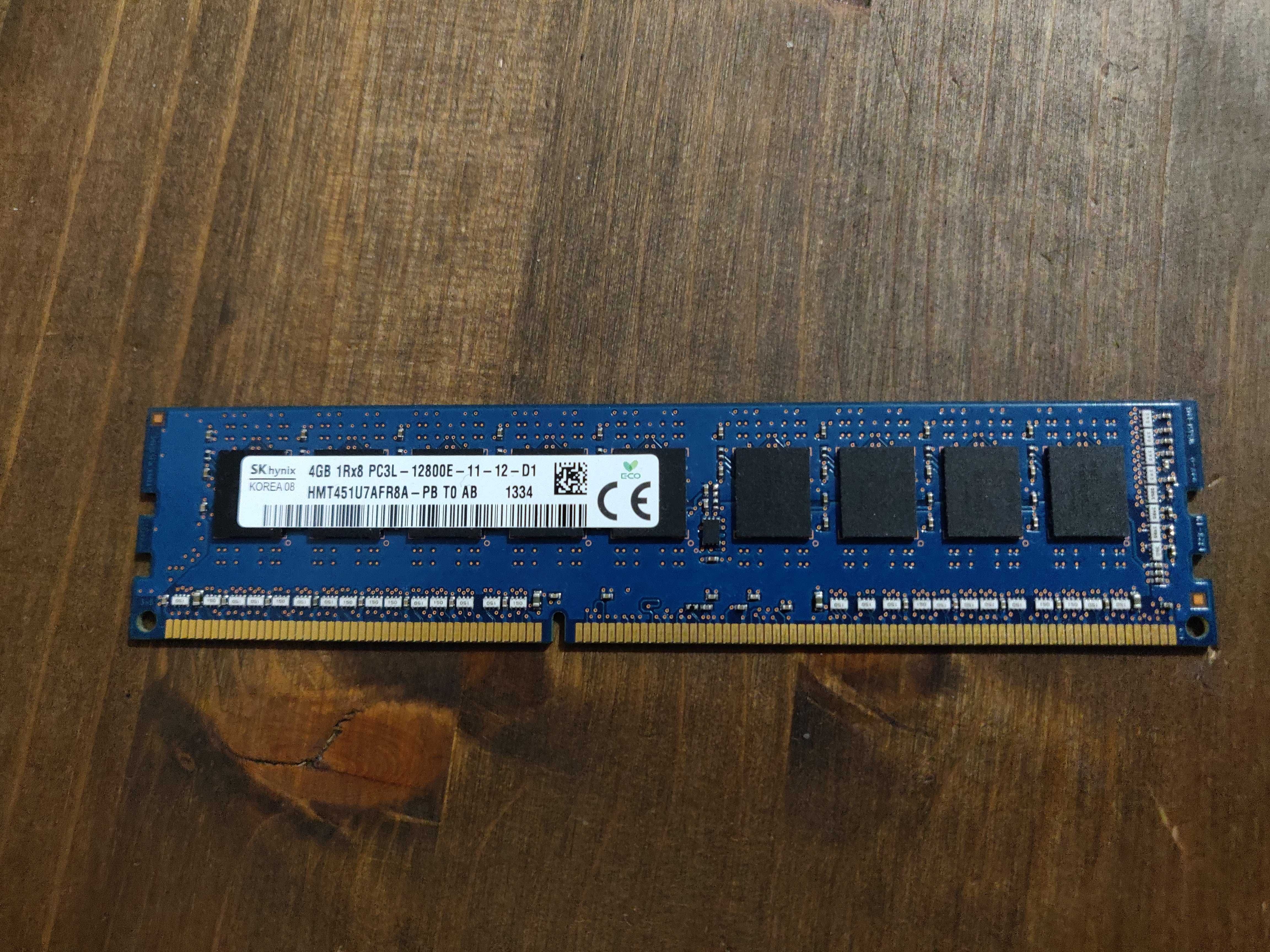 RAM ECC DDR3 12800E Unregistered