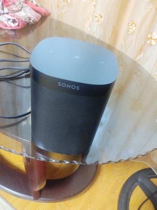 Boxa Sonos One SL, WiFi, Airplay 2, Ethernet, Negru
