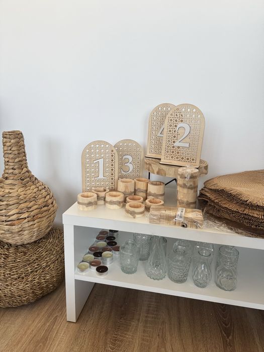 Бохо декорация и вази