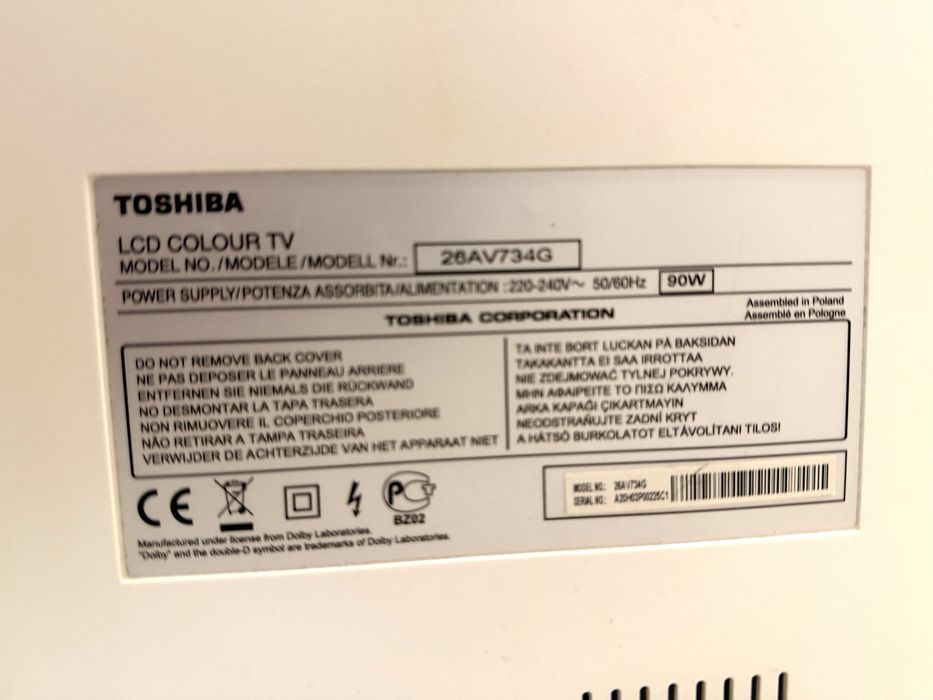 Телевизор Toshiba 32 инча
