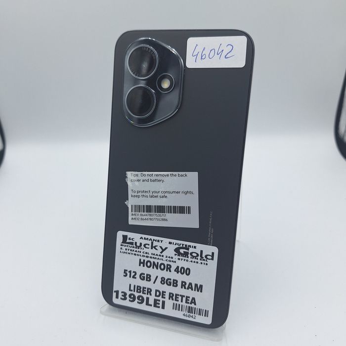 Honor 40p 512 GB 8 GB RAM factura garanție #46042