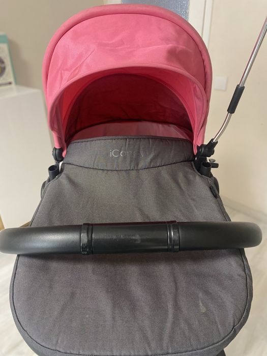 Детска количка за ДВЕ деца Icandy Orange