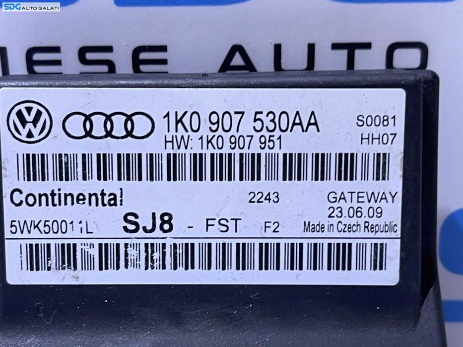 Unitate Modul Calculator CAN Gateway Volkswagen Tiguan 2008 - 2011 Cod 1K0907530AA  [L7439]