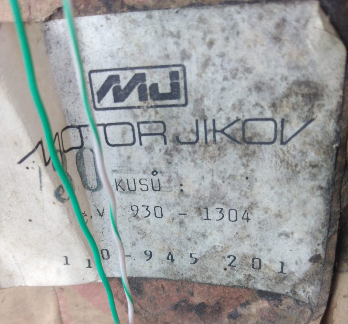 Set motor original Skoda 100S / 110