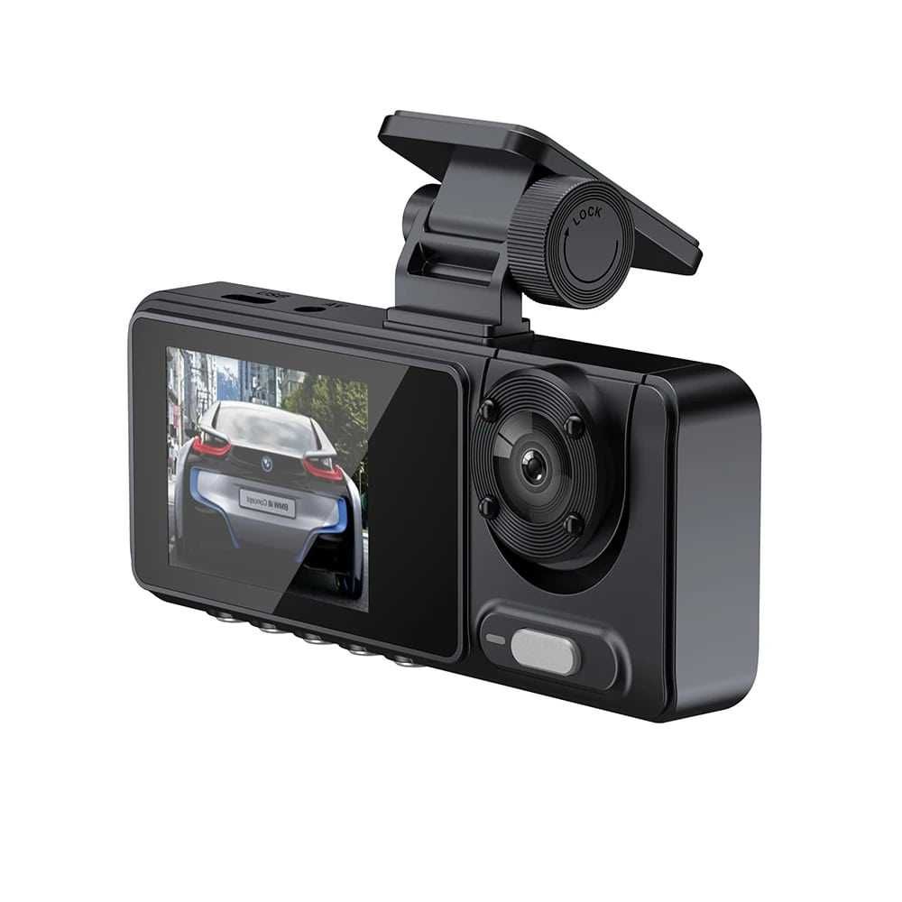 Camera Auto Tripla TSS-Y15, Ecran IPS de 2", Full HD