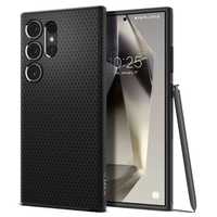 Husa Samsung Galaxy S24 Ultra Spigen Liquid Air, TPU, Black