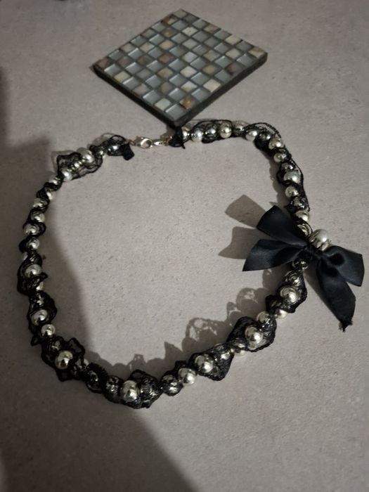 Colier model Chanel Franta 48 cm lungime