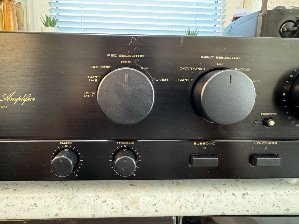 Pioneer A-449 стерео усилвател