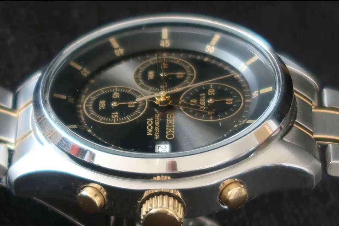 Часовник SEIKO-мъжки 45 мм. Модел 4Т57