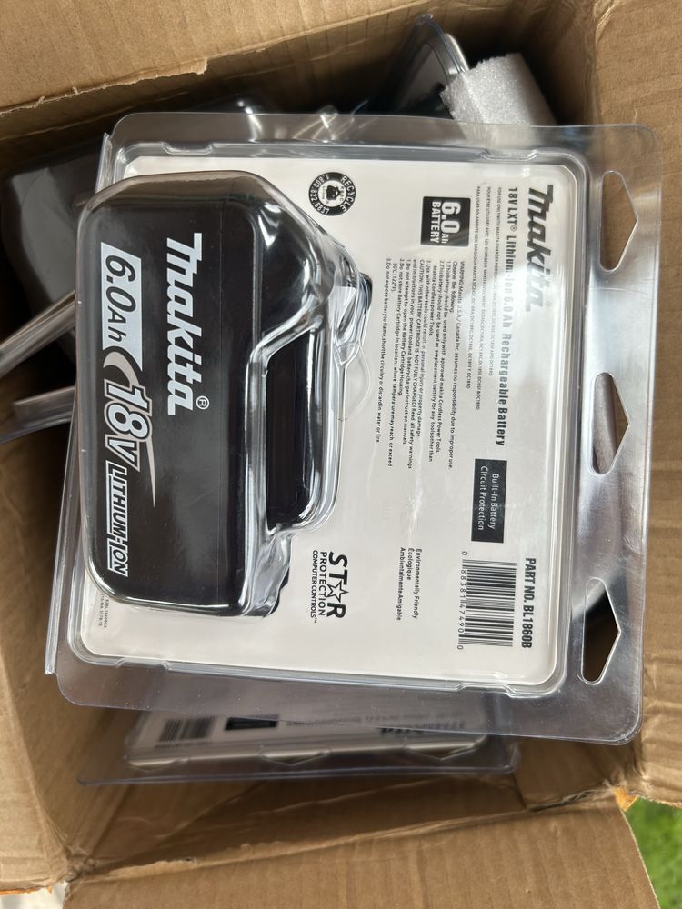 Акумулаторни батерии Makita BL1860B  Напрежение: 18V 6.0 Ah Макита