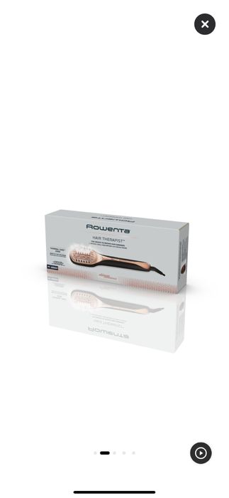 Vand perie electrica de par Rowenta Hair Therapist