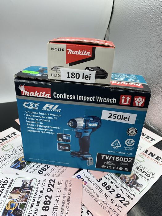 Amanet Next Generation/ Makita TW160DZ