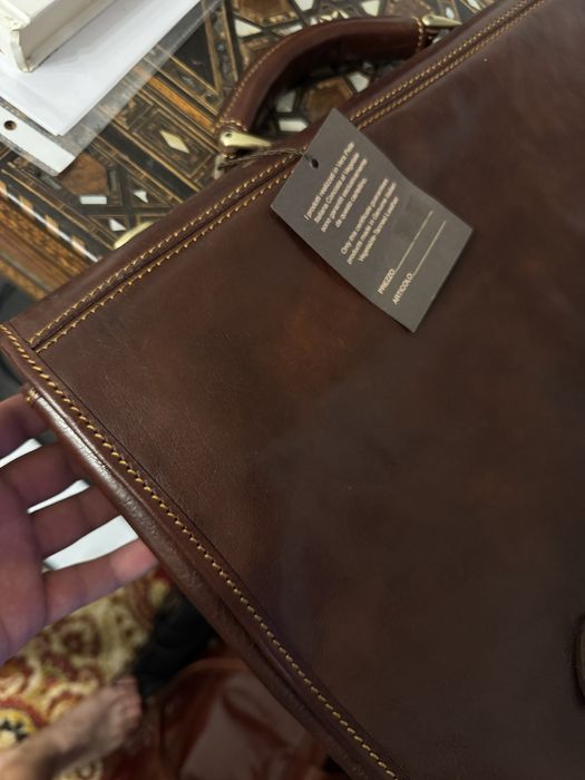 Geanta Laptop si Documente Noua Made in Italy Piele
