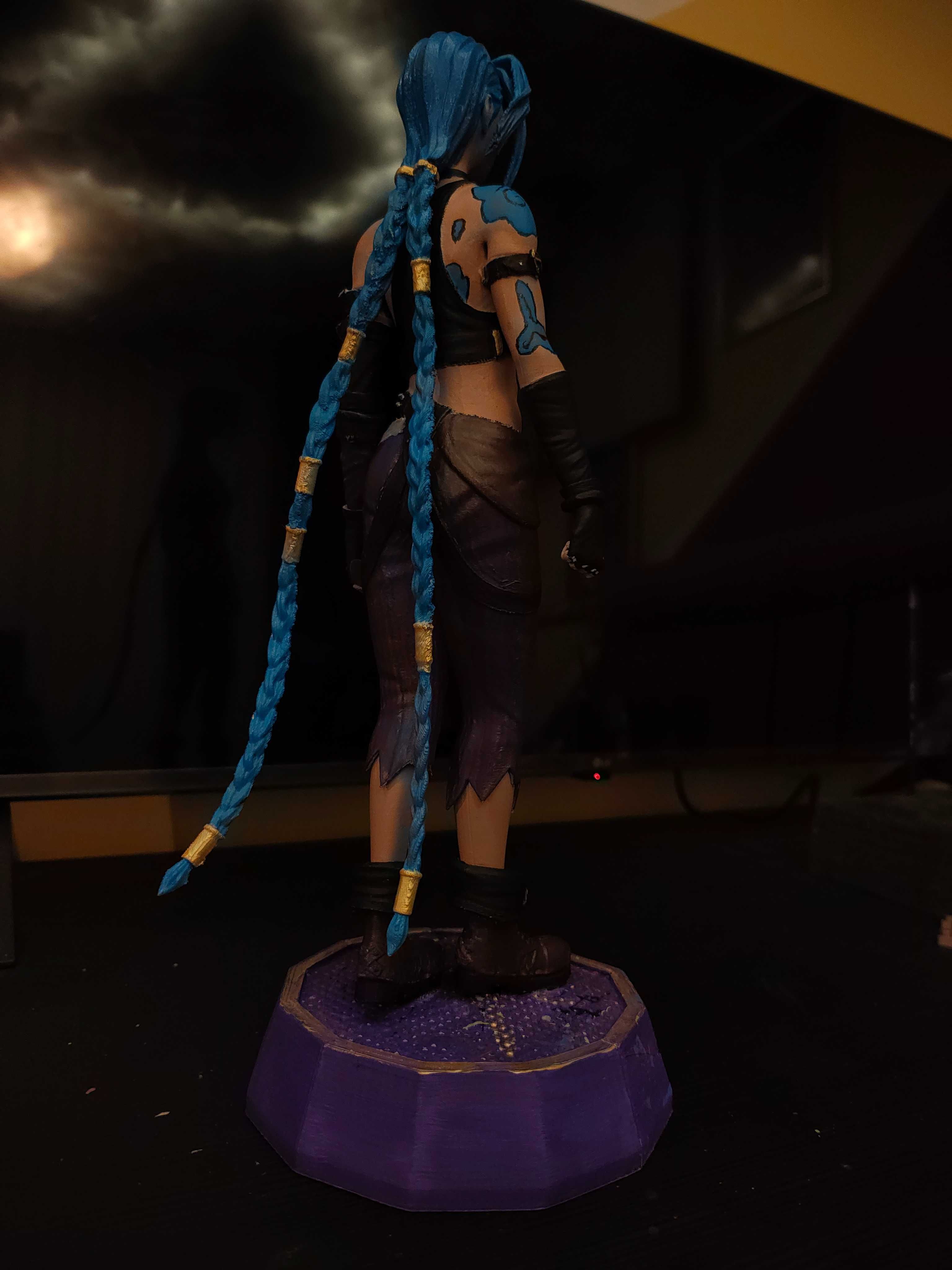Jinx Arcane 40см ръчно боядисана