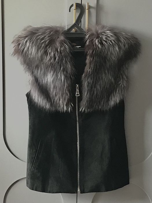 Жилетка из бархата.