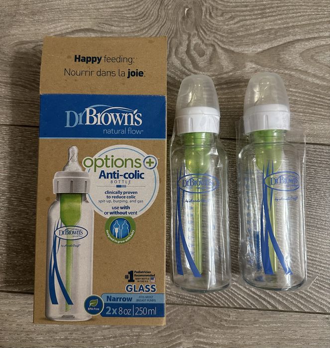 Детские бутылочки для кормления Dr. Brown’s для новорожденных