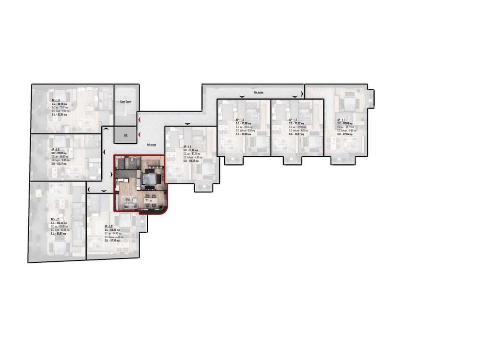 Apartament de vânzare – Nr. 9 | Sophie Residence, Oradea