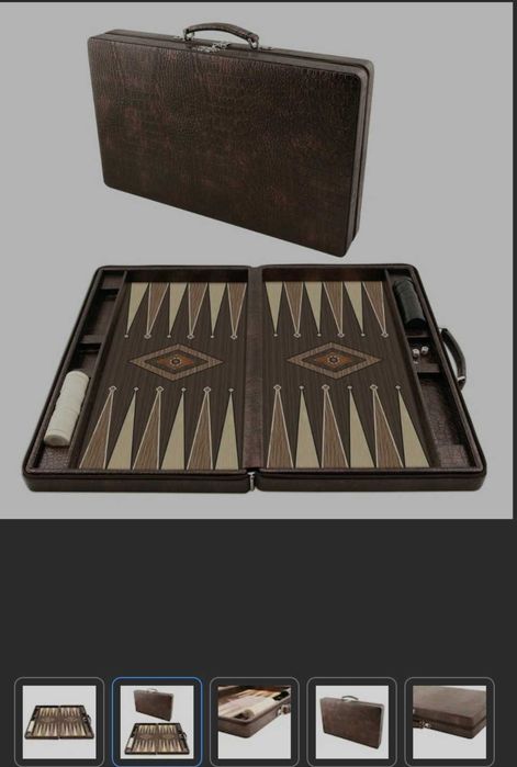 Table de lux cu geanta de piele