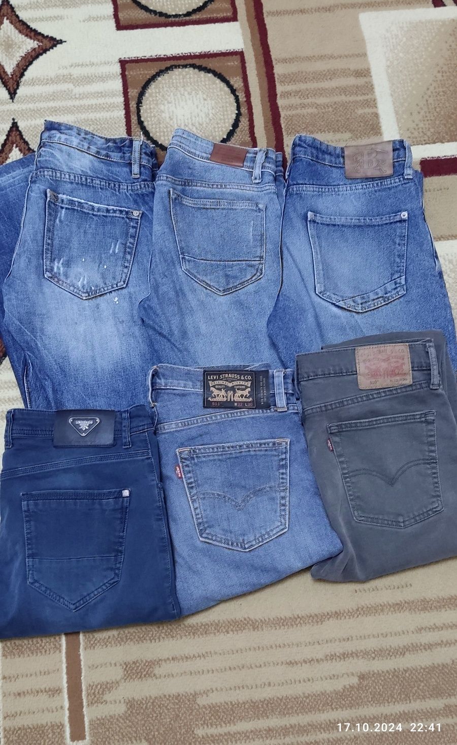 Фирменний дженсый шимлар "Levis"