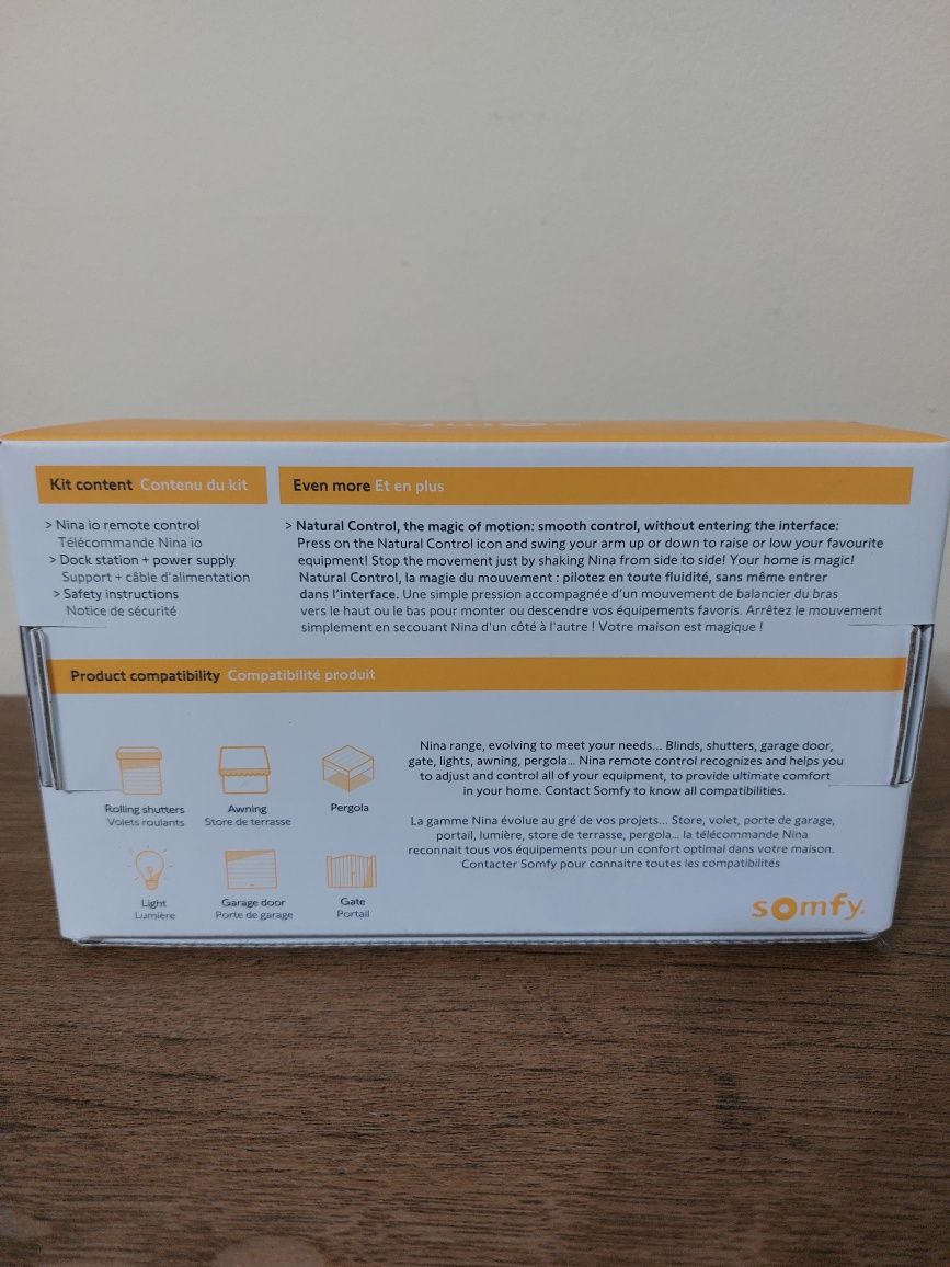 Telecomanda Somfy Nina io nouă
